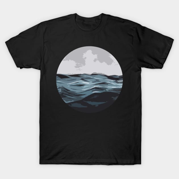 You, me, and the sea T-Shirt by Thistle Kent